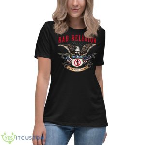 Bad Religion The Streets Of America Shirt 11 Bad Religion The Streets Of America Shirt - Women's Relaxed Short Sleeve Jersey Tee