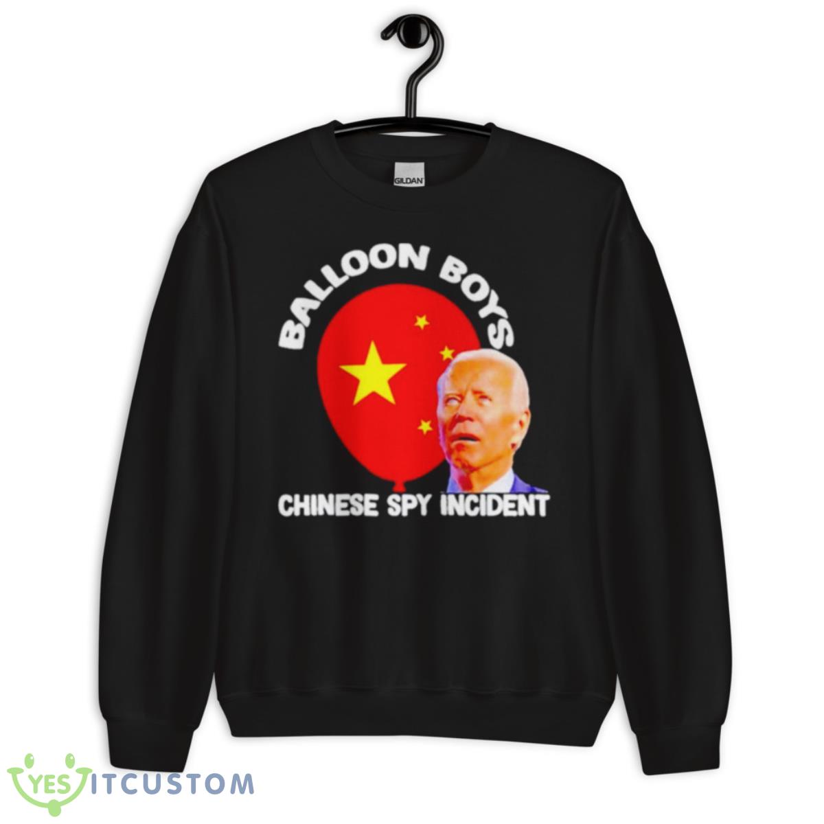 Balloon Boys Joe Biden Vs XI Jinping Shirt 3 Balloon Boys Joe Biden Vs XI Jinping Shirt - Unisex Crewneck Sweatshirt