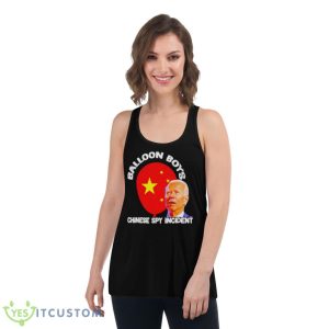 Balloon Boys Joe Biden Vs XI Jinping Shirt 10 Balloon Boys Joe Biden Vs XI Jinping Shirt - Women's Flowy Racerback Tank