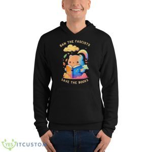 Ban The Fascists Save The Books Stand Against Fascism Vintage Shirt 9 Ban The Fascists Save The Books Stand Against Fascism Vintage Shirt - Unisex Fleece Pullover Hoodie