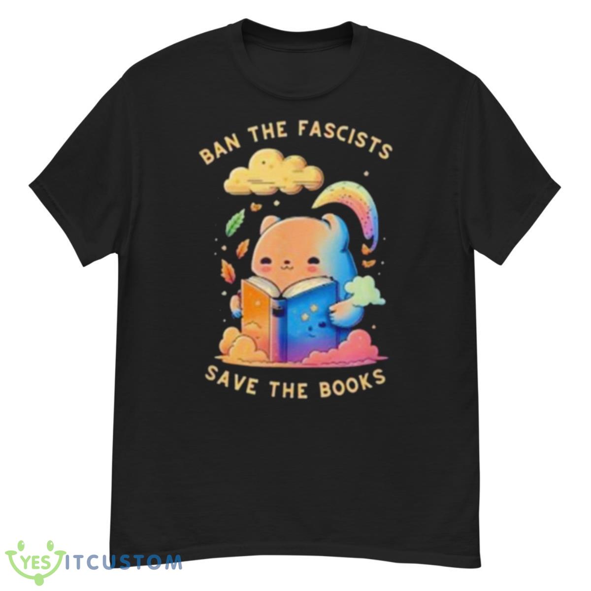Ban The Fascists Save The Books Stand Against Fascism Vintage Shirt 12 Ban The Fascists Save The Books Stand Against Fascism Vintage Shirt - G500 Men’s Classic T-Shirt