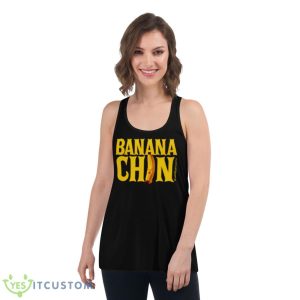 Banana Chin Shirt - Women's Flowy Racerback Tank