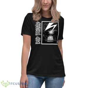 Banned In D C Bad Brains Shirt - Women's Relaxed Short Sleeve Jersey Tee