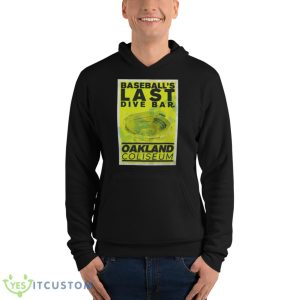 Baseball’s Last Dive Bar Oakland Coliseum Shirt - Unisex Fleece Pullover Hoodie