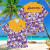 Basketball American Hawaii Shirt Tropical Beach Tree Los Angeles Lakers Product Photo 1