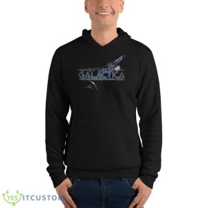 Battlestar Galactica Cylon Pursuit Shirt - Unisex Fleece Pullover Hoodie