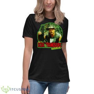Be A Sexual Tyrannosaurus Overcome Extraordinary Strong Shirt 11 Be A Sexual Tyrannosaurus Overcome Extraordinary Strong Shirt - Women's Relaxed Short Sleeve Jersey Tee