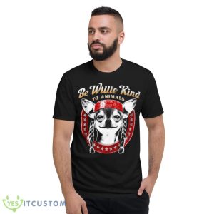 Be Willie Kind To Animals Youth Willie Nelson Shirt - Short Sleeve T-Shirt