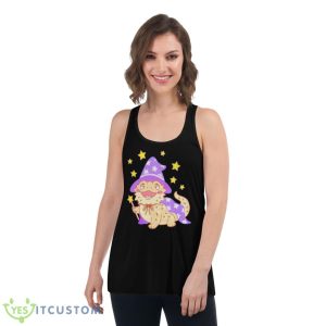 Bearded Dragon Wizard Shirt - Women's Flowy Racerback Tank