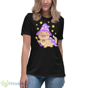 Bearded Dragon Wizard Shirt - Women's Relaxed Short Sleeve Jersey Tee