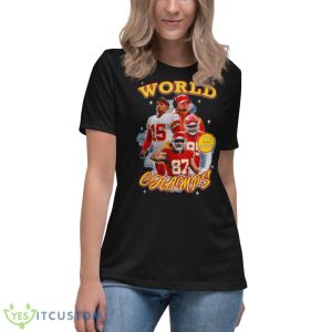 Bellboy World Champs Rap Style Shirt - Women's Relaxed Short Sleeve Jersey Tee