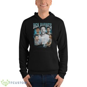 Ben Barnes Vintage Blue Green Shadow And Bone Shirt - Unisex Fleece Pullover Hoodie