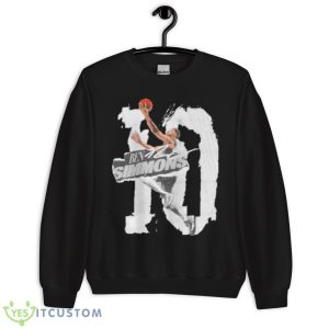 Ben Simmons 10 Brooklyn Nets Rough Shirt - Unisex Crewneck Sweatshirt