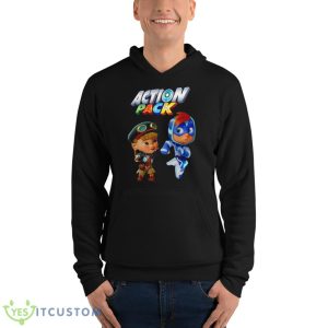 Best Friend Forever Action Pack Shirt - Unisex Fleece Pullover Hoodie
