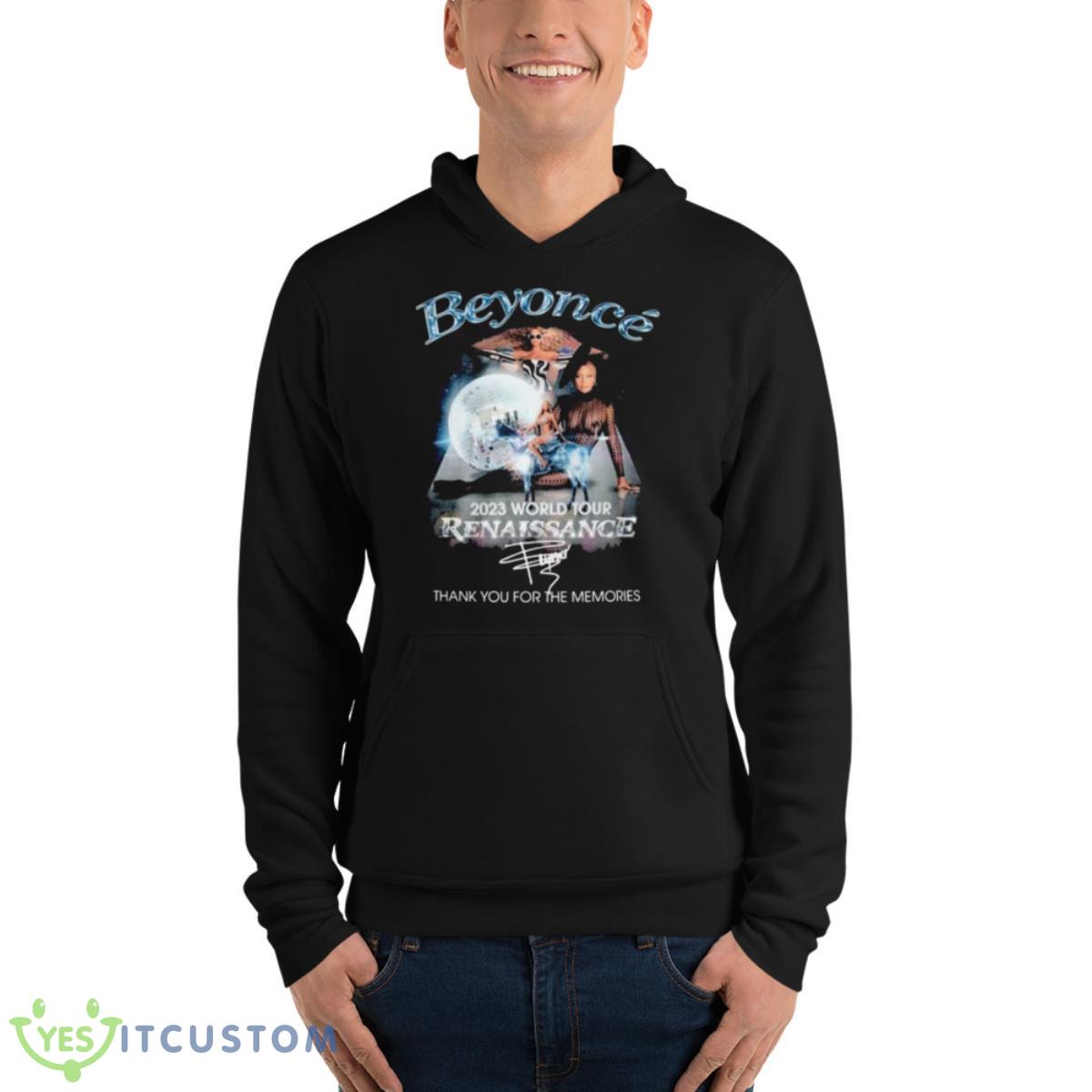 Beyonce 2023 World Tour Renaissance Thank You For The Memories Shirt 4 Beyonce 2023 World Tour Renaissance Thank You For The Memories Shirt - Unisex Fleece Pullover Hoodie