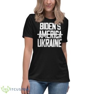 Biden’s America Ukraine Shirt - Women's Relaxed Short Sleeve Jersey Tee