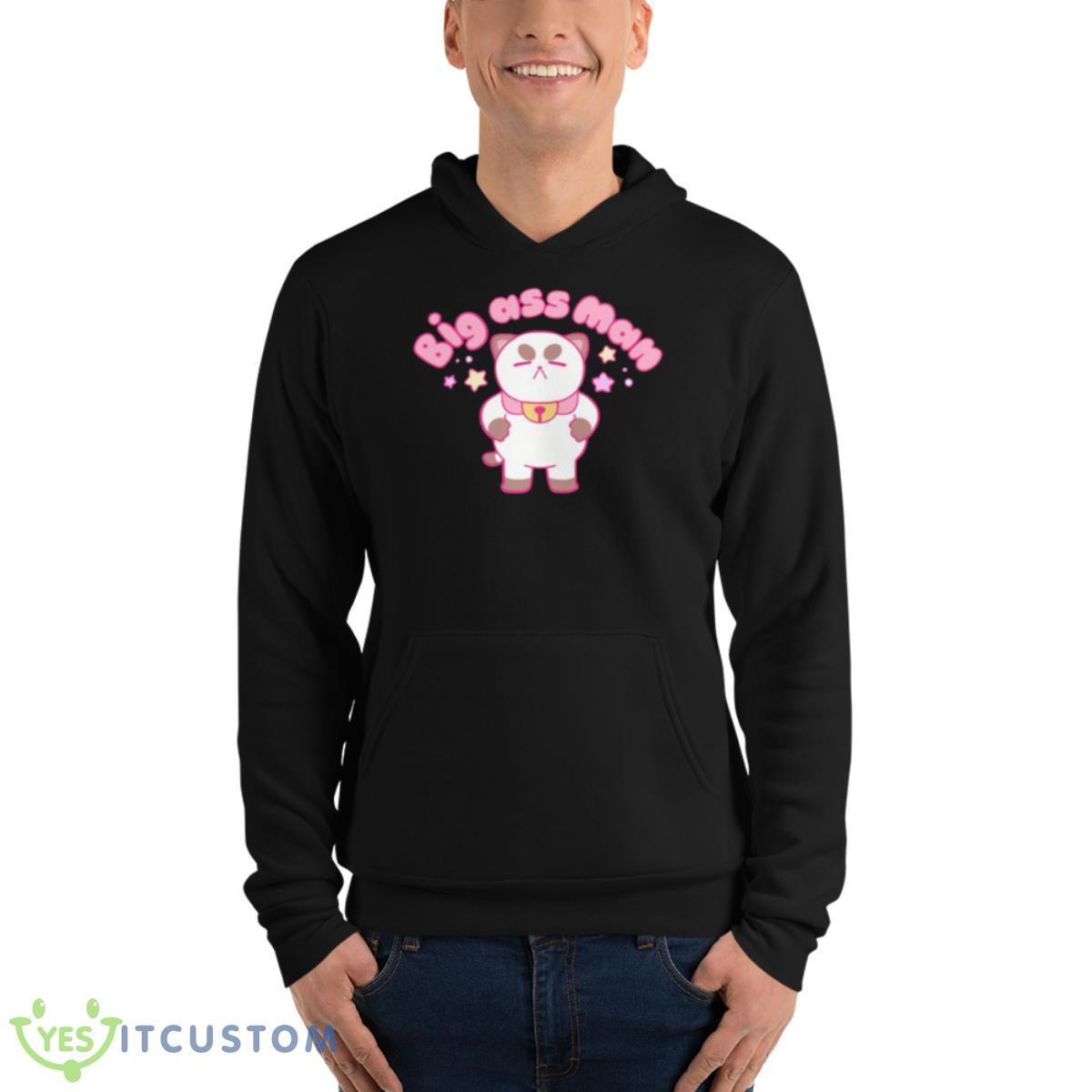 Big Ass Man Puppycat Bee And Puppycat Shirt 4 Big Ass Man Puppycat Bee And Puppycat Shirt - Unisex Fleece Pullover Hoodie