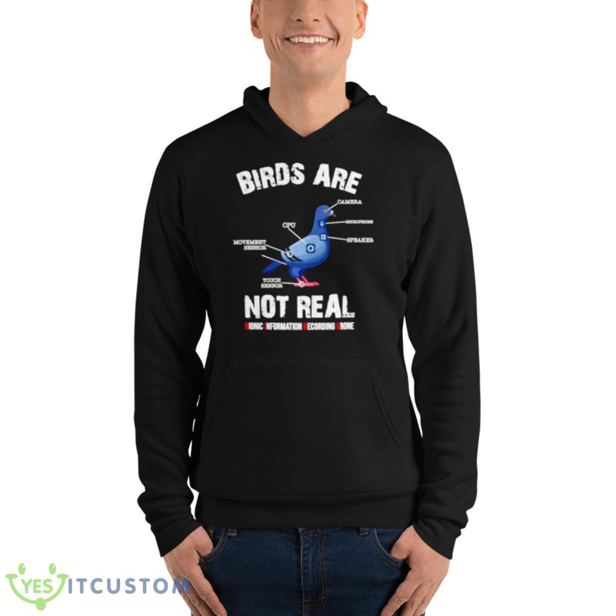 Birds Are Not Real Shirt 4 Birds Are Not Real Shirt - Unisex Fleece Pullover Hoodie