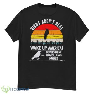 Birds Aren’t Real Vintage Retro Shirt - G500 Men’s Classic T-Shirt