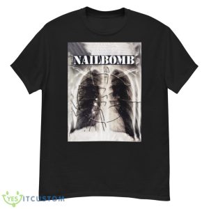 Black And White Lung Nailbomb Shirt - G500 Men’s Classic T-Shirt