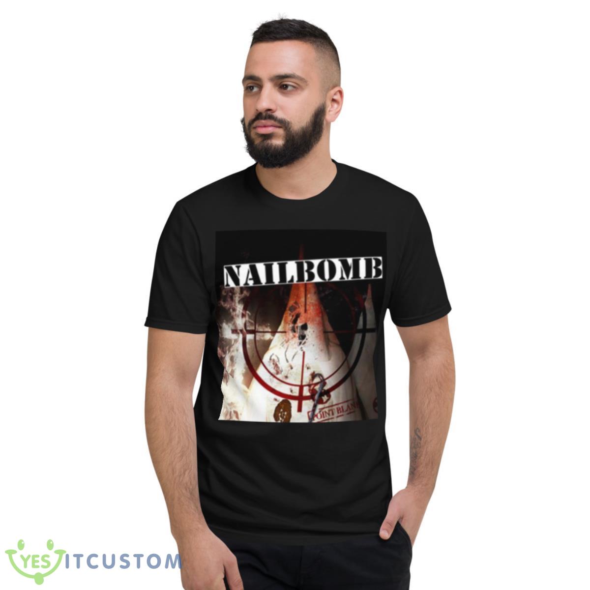Black And White Nailbomb Cockroaches Shirt 2 Black And White Nailbomb Cockroaches Shirt - Short Sleeve T-Shirt