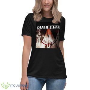 Black And White Nailbomb Cockroaches Shirt 11 Black And White Nailbomb Cockroaches Shirt - Women's Relaxed Short Sleeve Jersey Tee