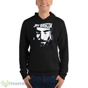 Black And White Portrait Jay Briscoe Shirt 9 Black And White Portrait Jay Briscoe Shirt - Unisex Fleece Pullover Hoodie