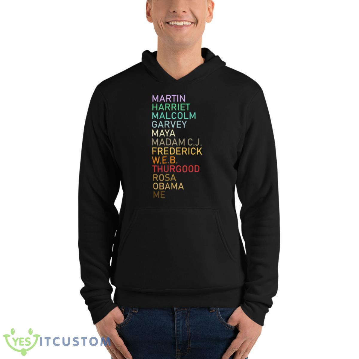 Black History Month Black Leader's Graphic Design Shirt 4 Black History Month Black Leader's Graphic Design Shirt - Unisex Fleece Pullover Hoodie