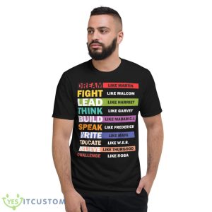 Black Lives Matters - Black Leaders Black History Month Shirt - Short Sleeve T-Shirt