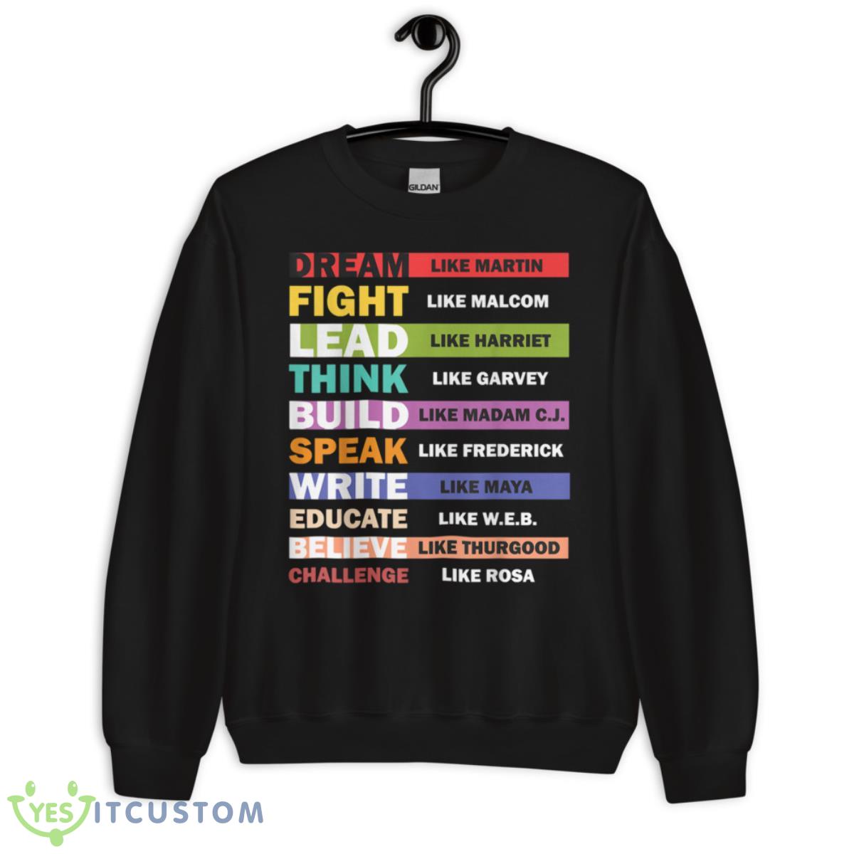 Black Lives Matters - Black Leaders Black History Month Shirt 13 Black Lives Matters - Black Leaders Black History Month Shirt - Unisex Crewneck Sweatshirt