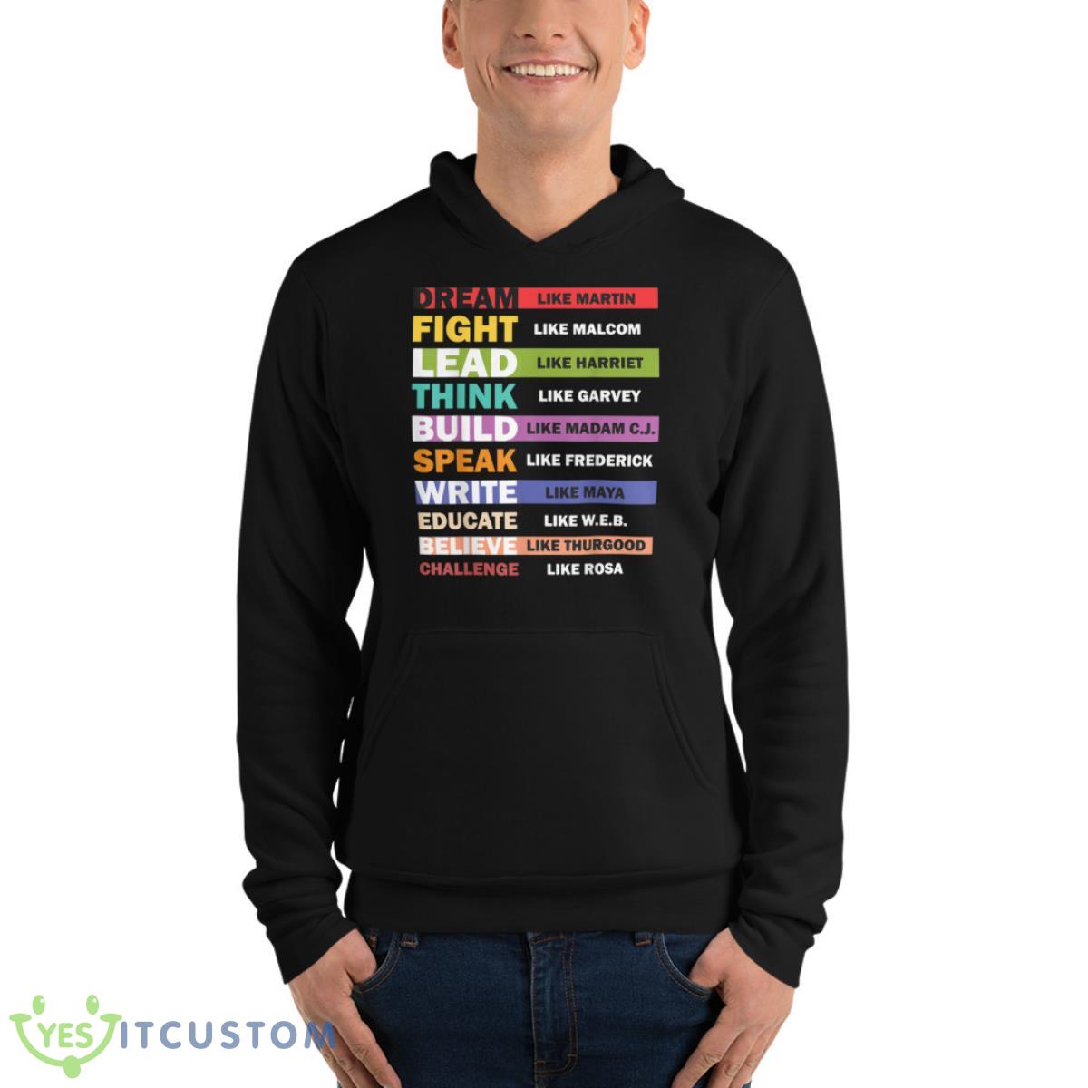 Black Lives Matters - Black Leaders Black History Month Shirt 4 Black Lives Matters - Black Leaders Black History Month Shirt - Unisex Fleece Pullover Hoodie