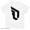 Black Logo D Wing Damian Lillard Shirt - 500 Men’s Classic Tee Gildan