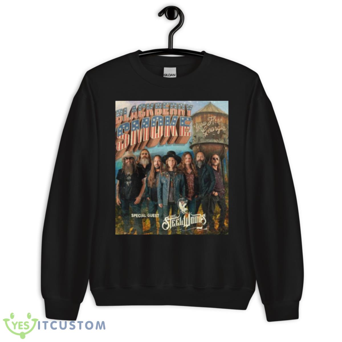 Blackberry You Hear Georgia Full 2023 New Tour Shirt 3 Blackberry You Hear Georgia Full 2023 New Tour Shirt - Unisex Crewneck Sweatshirt