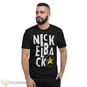 Blacks Star Nickelback Shirt - Short Sleeve T-Shirt