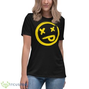 Blink 182 Round Design Band Shirt - Women's Relaxed Short Sleeve Jersey Tee