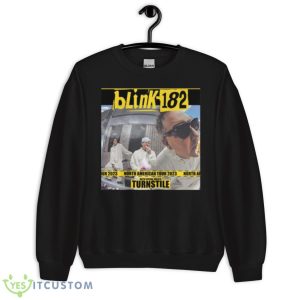Blink The Turnstile 2023 New Tour Shirt - Unisex Crewneck Sweatshirt