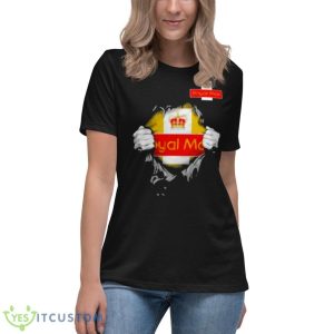 Blood Inside Royal Mail Shirt - Women's Relaxed Short Sleeve Jersey Tee