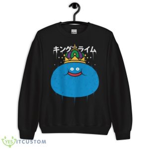 Blue Design Dragon Quest The King Slime Monster Shirt 8 Blue Design Dragon Quest The King Slime Monster Shirt - Unisex Crewneck Sweatshirt