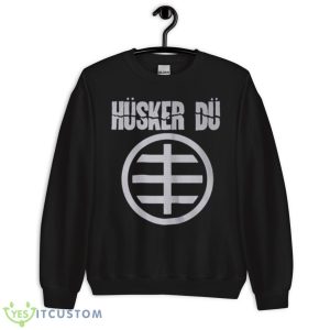 Blue Husker Du Circle Logo Shirt 8 Blue Husker Du Circle Logo Shirt - Unisex Crewneck Sweatshirt