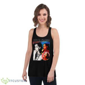 Blue Lights Jorja Smith Shirt 10 Blue Lights Jorja Smith Shirt - Women's Flowy Racerback Tank