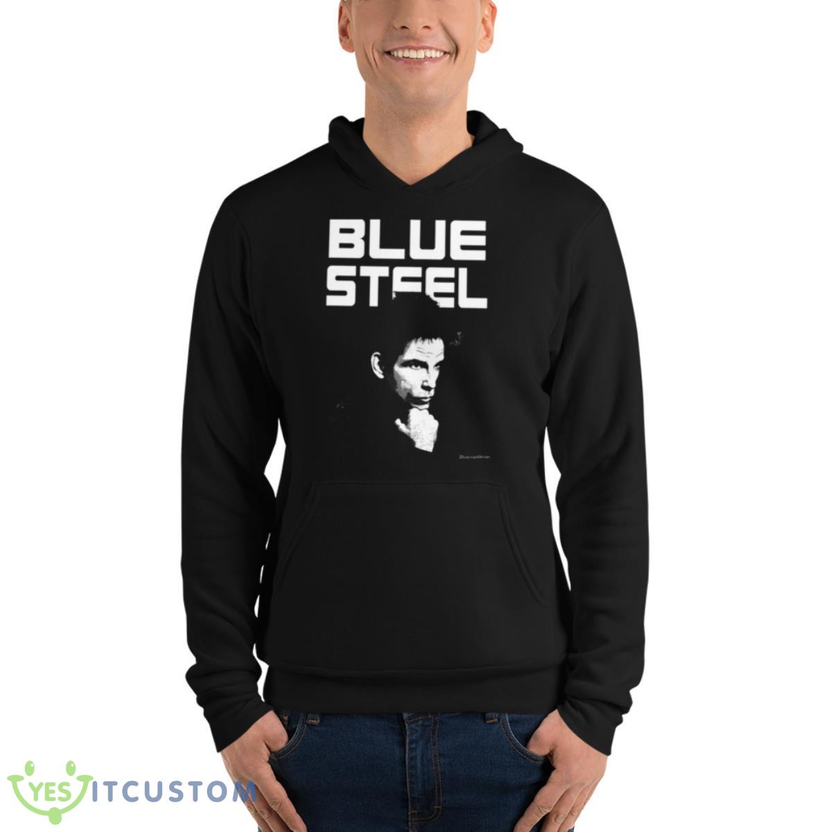 Blue Steel Ben Stiller Shirt 13 Blue Steel Ben Stiller Shirt - Unisex Fleece Pullover Hoodie