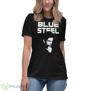 Blue Steel Ben Stiller Shirt 11 Blue Steel Ben Stiller Shirt - Women's Relaxed Short Sleeve Jersey Tee