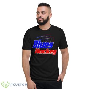 Blues Hockey Shirt - Short Sleeve T-Shirt