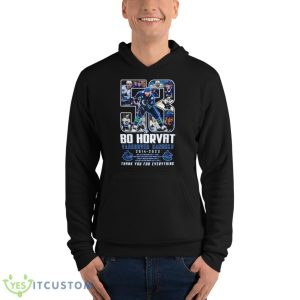 Bo Horvat Vancouver Canucks 2014 – 2023 Thank You For Everything Shirt 9 Bo Horvat Vancouver Canucks 2014 – 2023 Thank You For Everything Shirt - Unisex Fleece Pullover Hoodie