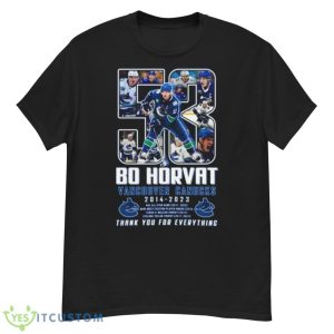 Bo Horvat Vancouver Canucks 2014 – 2023 Thank You For Everything Shirt - G500 Men’s Classic T-Shirt