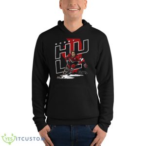 Bobby Hull Player Map Shirt - Unisex Fleece Pullover Hoodie