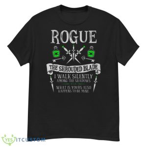 Bogue The Shrouded Blade I Walk Silently Among The Shadows Shirt - G500 Men’s Classic T-Shirt