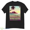 Bora Bora Vintage Fishing And Travel To French Polynesia Advertising Shirt - G500 Men’s Classic T-Shirt