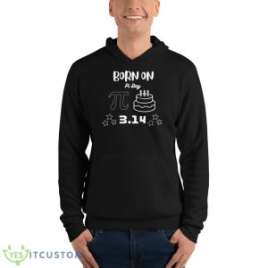 Born On Pi Day Shirt - Unisex Fleece Pullover Hoodie