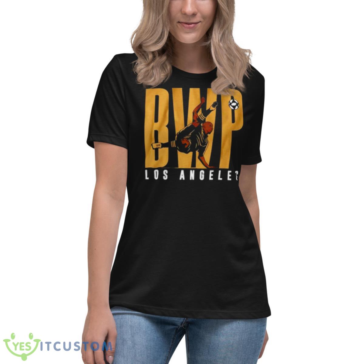 Bradley Wright Phillips BWP Shirt 6 Bradley Wright Phillips BWP Shirt - Women's Relaxed Short Sleeve Jersey Tee